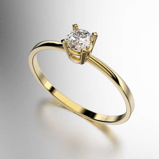 ANILLO SOLITARIO CON GRIFAS (MOD. A000) ANILLO SOLITARIO CON GRIFAS (MOD. A000)