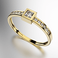 ANILLO PIEDRA CENTRAL CARRE ENGARCE VIROLA COSTADOS MEDIO SIN FIN MED. 1 ANILLO PIEDRA CENTRAL CARRE ENGARCE VIROLA COSTADOS MEDIO SIN FIN MED. 1