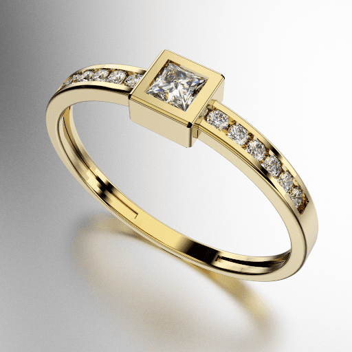 ANILLO PIEDRA CENTRAL CARRE ENGARCE VIROLA COSTADOS MEDIO SIN FIN MED. 1 ANILLO PIEDRA CENTRAL CARRE ENGARCE VIROLA COSTADOS MEDIO SIN FIN MED. 1