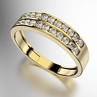 ANILLO MEDIO SIN FIN DOBLE MED. 2 ANILLO MEDIO SIN FIN DOBLE MED. 2