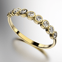 ANILLO MEDIO SIN FIN ENGARCES VIROLA PIEDRAS REDONDAS (MOD. A015) ANILLO MEDIO SIN FIN ENGARCES VIROLA PIEDRAS REDONDAS (MOD. A015)