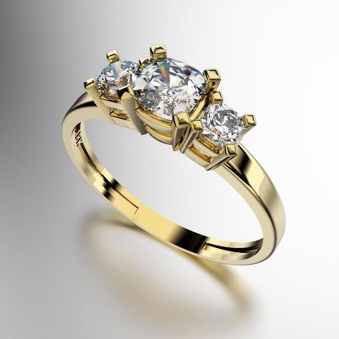 ANILLO TRICILLO PIEDRAS REDONDAS (MOD. A018) ANILLO TRICILLO PIEDRAS REDONDAS (MOD. A018)