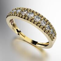 ANILLO CINTILLO CON FLORITURAS (MOD. A029) ANILLO CINTILLO CON FLORITURAS (MOD. A029)