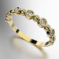 ANILLO CON BOLITAS Y ENGARCES VIROLA CON PIEDRAS REDONDAS (MOD. A076) ANILLO CON BOLITAS Y ENGARCES VIROLA CON PIEDRAS REDONDAS (MOD. A076)