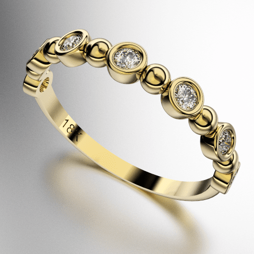 ANILLO CON BOLITAS Y ENGARCES VIROLA CON PIEDRAS REDONDAS (MOD. A076) ANILLO CON BOLITAS Y ENGARCES VIROLA CON PIEDRAS REDONDAS (MOD. A076)