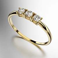 ANILLO TRICILLO PIEDRAS REDONDAS (MOD. A088) ANILLO TRICILLO PIEDRAS REDONDAS (MOD. A088)