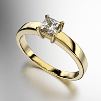 ANILLOS SOLITARIO CUERPO CINTA PIEDRA CENTRAL CARRE (MOD. A108) ANILLOS SOLITARIO CUERPO CINTA PIEDRA CENTRAL CARRE (MOD. A108)