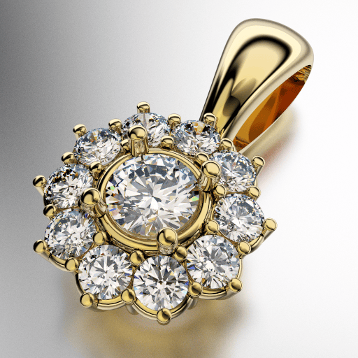 COLGANTE ROSETA CUBIC BLANCO (MOD. D030) COLGANTE ROSETA CUBIC BLANCO (MOD. D030)
