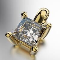 COLGANTE ENGARCE A GRIFAS CON PIEDRA CARRE (MOD. D004) COLGANTE ENGARCE A GRIFAS CON PIEDRA CARRE (MOD. D004)