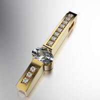 COLGANTE BARRA VERTICAL CON PIEDRA OVAL APAISADA Y PIEDRAS REDONDAS SOBRE ESTA (MOD. D024) COLGANTE BARRA VERTICAL CON PIEDRA OVAL APAISADA Y PIEDRAS REDONDAS SOBRE ESTA (MOD. D024)