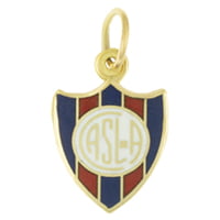DIJE ESCUDO DE FUTBOL DE SAN LORENZO DE ALMAGRO DIJE ESCUDO DE FUTBOL DE SAN LORENZO DE ALMAGRO