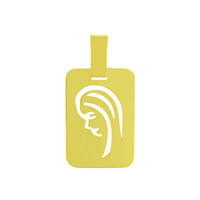 MEDALLA RECTANGULAR VIRGEN NIÑA MEDALLA RECTANGULAR VIRGEN NIÑA
