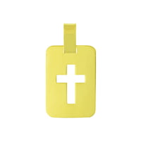 MEDALLA RECTANGULAR CRUZ MEDALLA RECTANGULAR CRUZ