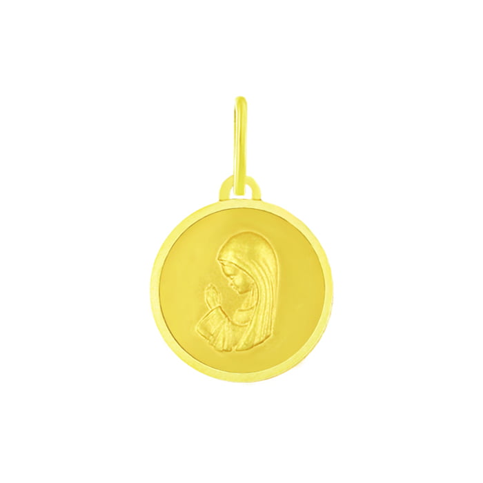 MEDALLA RELIGIOSA REDONDA VIRGEN NIÑA (LINEA "L") MEDALLA RELIGIOSA REDONDA VIRGEN NIÑA (LINEA "L")